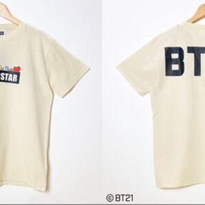 BT21ベージュ Tシャツ M 完売品