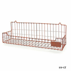  antique style red wire rack / S