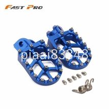 PI089:オートバイ cnc ビレットフットペグ フットリアペグ 休符ペダル ktm SX65 SX85 s_画像4