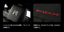 ROJAM シートカバー レザー×キルティング 2列1台分 ステッチ仕様(要ステッチ・パイピングカラー選択) RAV4 50系 ベースカラー:ブラック_画像2