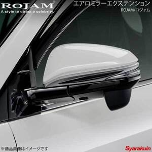 ROJAM ロジャム エアロミラーエクステンション ABS 未塗装 ハリアー ZSU6 2013/12～2017/5 ROJAM 20-eme-000