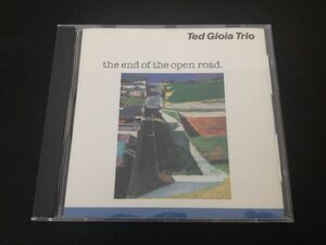 レア廃盤　TED GIOIA TRIO　END OF THE OPEN ROAD　Q-1001CD　