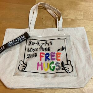 FREE HUGS! LIVE kis-my-ft2 トートバッグ