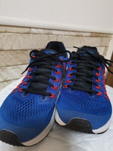NIKEランニングシューズ27cm ブルー系