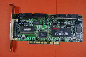 中古 PCI Ultra SCSI カード BUFFALO IFC-USP-M2 動作未確認 現状渡し ジャンク扱いにて L-046 6120