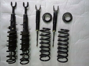 NISSAN STAGEA M35 VQ25DD VQ30DDステージア純正サスペンション 56210-AQ003 56110-AQ001 SUSPENSION SHOCK ABSORBER COIL SPRING STRUT