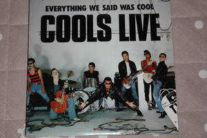 ◆ COOLS LIVE / COOLS クールス　中古LPレコード 