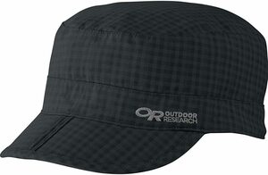 アウトドアリサーチ レイダー ポケット　キャップ　Check Black M　Outdoor research Radar Pocket Cap