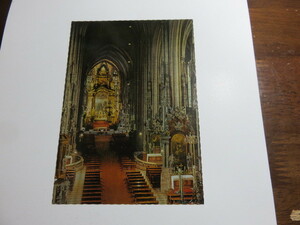 絵はがき「ウイーン」（St.Stephan)オーストリア・美品の格安提供です。