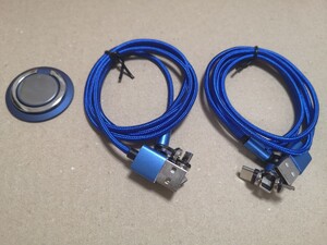 【2本セット】3in1 マグネット充電ケーブル