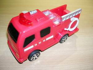  fire-engine toy ( plastic ) scratch * dirt equipped 