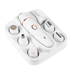 レディースシェーバー シェーバー女性用 全身 電動 フェイスシェーバー ボディーシェーバー 家庭用脱毛器 一本七役 乾湿両用