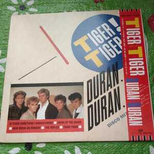 DURAN DURAN TIGER TIGER 帯付き 12インチシングル