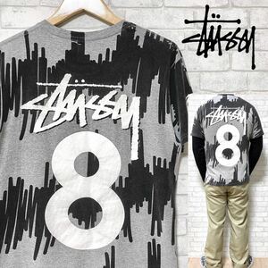 STUSSY ステューシー ビッグロゴ INT'L メキシコ製 Tシャツ