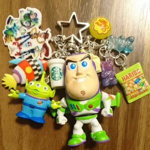 トイストーリー バズ エイリアン キーホルダー
