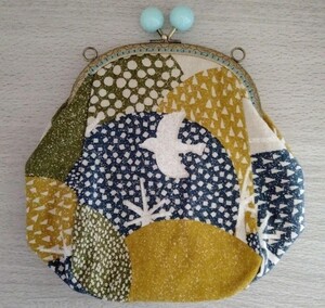 ハンドメイド がま口ポーチ バック