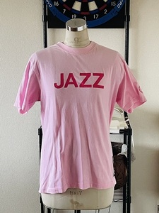 El.Brown Brownrats エルブラウン ブラウンラッツ JAZZ ROCK ピンク Tシャツ サイズ M PINK 肩幅 41cm 身幅 47cm 着丈 62.5cm ストリート系