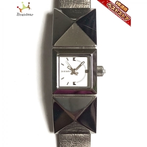 DIESEL(ディーゼル) 腕時計 - DZ-5517 レディース 白