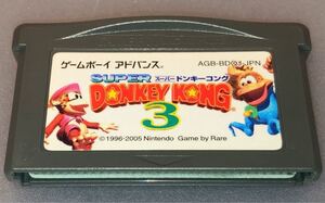 ★GBA★スーパードンキーコング3