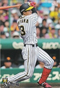 カルビー 2018プロ野球チップス第3弾 188 大山悠輔（阪神） レギュラーカード