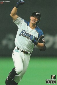 カルビー 2021プロ野球チップス第3弾 169 大田泰示(日本ハム) レギュラーカード