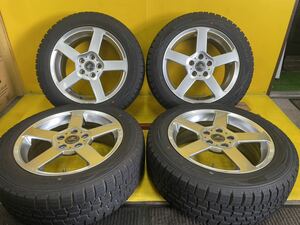 STABILEアルミ16インチ[商品番号4001]16×6.5JJ +50 205/55R16 ダンロップWINTER MAXX 4本セット