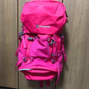 バーグハウス バックパック ザック 登山 レインカバー付き 小屋泊用