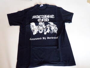 MACABRE END Tシャツ NIHILIST GOD MACABRE NIRVANA2002 TRAUMATIC MACRODEX HOUSE OF USHER SWEDISH DEATH METAL OSDM デスメタル