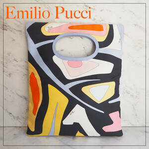 Emilio Pucci Sac à main Clutch Bag Pucci Pattern Tote Bag E, Emilio Pucci, Sac, Sac