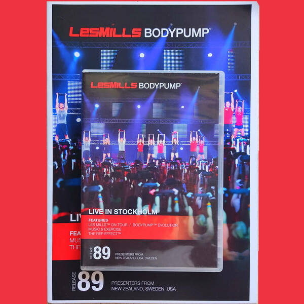 ボディパンプ 89 CD DVD LESMILLS BODYPUMP レスミルズ