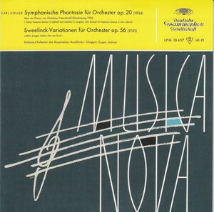 [CD/Dg]ヘラー(1907-1987):フレスコヴァルディの主題に基づく交響的幻想曲Op.20他/E.ヨッフム&バイエルン放送交響楽団 1957他