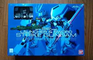 【開封品】機動戦士ガンダムSEED 「超合金 メタルマテリアルモデル ランチャー＆ソードストライクガンダム」