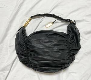 Good Condition BALLY High Quality Leather Handbag Shoulder Bag With Charm, Bally, Bag, Bag