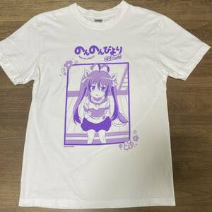 のんのんびより 宮内れんげ れんちょん Tシャツ (Non Non Biyori Renge Miyauchi T-shirt)