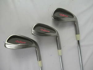 ★Golf Planner ゴルフプランナー Polborn レディース アイアン #5.P.S 3本セット 純正スチールシャフト B833★レア★激安★中古★