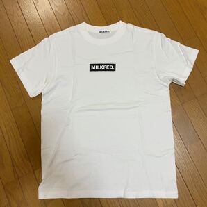 新品 未使用 ミルクフェド MILKFED. 半袖 Tシャツ ロゴTシャツ