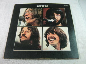 BEATLES LET IT BE 日本版 LP