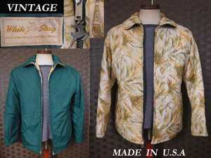 60s70s ビンテージ white stag リバーシブル USA アメリカ製 VINTAGE キルトJACKET トロピカル reversible ホワイトスタッグ RL ガーメンツ