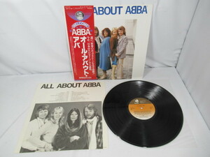 KN2981/LP/レコード盤/オール・アバウト・アバ/All About Abba/帯付き/DSP-5108/現状渡し/