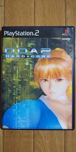 DOA2 HARD・CORE（ゲームソフト＋店頭用DVD＋ポスター）