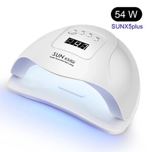 UV LEDライト レジン UV+LED 54w ネイルドライヤー