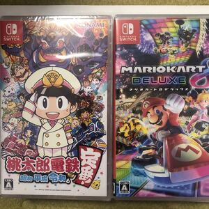 ニンテンドースイッチ マリオカート8デラックス 桃太郎電鉄 マリオカート 桃鉄 ソフト 新品未開封