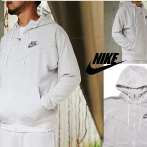 NIKE ESSENTIAL ZERO FULL ZIP HOODY パーカー ナイキ グレー スポーツ ストリート カジュアル フーディー