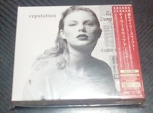 新品 テイラー・スウィフト/レピュテーション(ジャパン・スペシャル・エディション) 初回生産限定盤 DVD付 両面ポスター封入