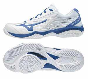23.0cm～  Mizuno бадминтон обувь 23.5cmue-b Claw белый × голубой купить NAYAHOO.RU