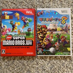 Wii NewスーパーマリオブラザーズWii マリオパーティ セット