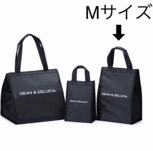 新品 DEAN&DELUCA ブラック 黒 ディーンアンド デルーカ D&D 保冷バッグ クーラーバッグ M