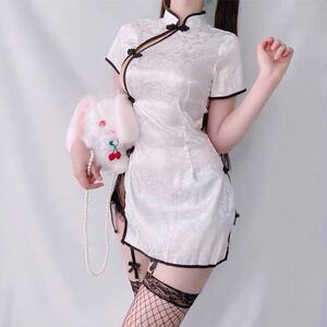 チャイナドレスミニ丈 セクシーコスプレ コスプレ衣装