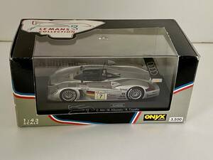 ★ONYX XLM060　アウディAudi R8　2000 Le Mans c.Abt/M.Alboretto/R.Capello 1/43 ミニカー