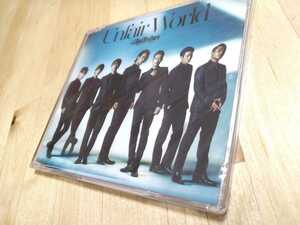 未開封 未使用 CD 三代目J Soul Brothers / Unfair World / from EXILE TRIBE